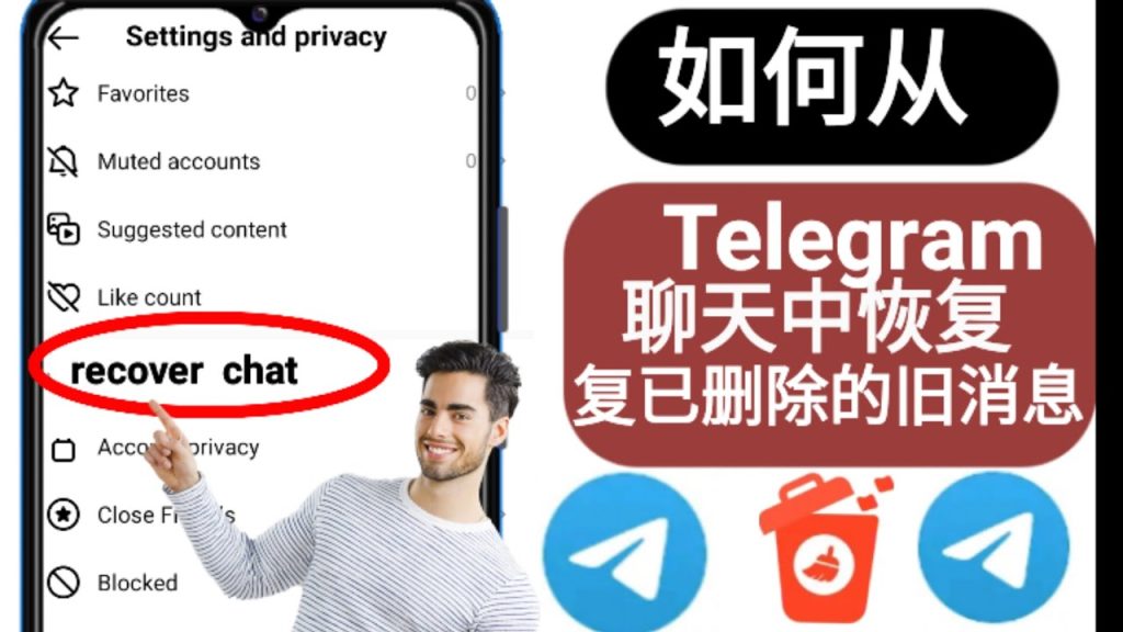 Telegram删除对话能找回？